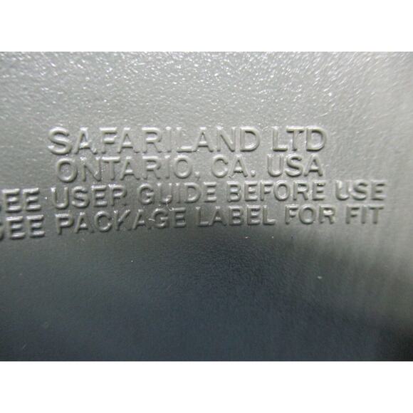 SAFARILAND Drop Leg Holster & Shroud Gray 6005-73 Fits Beretta 92 Right Hand - Picture 5 of 8